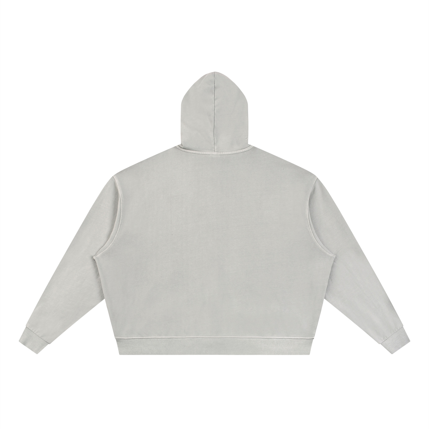 OTM Unisex Vintage Wash Full Zip Boxy Hoodie