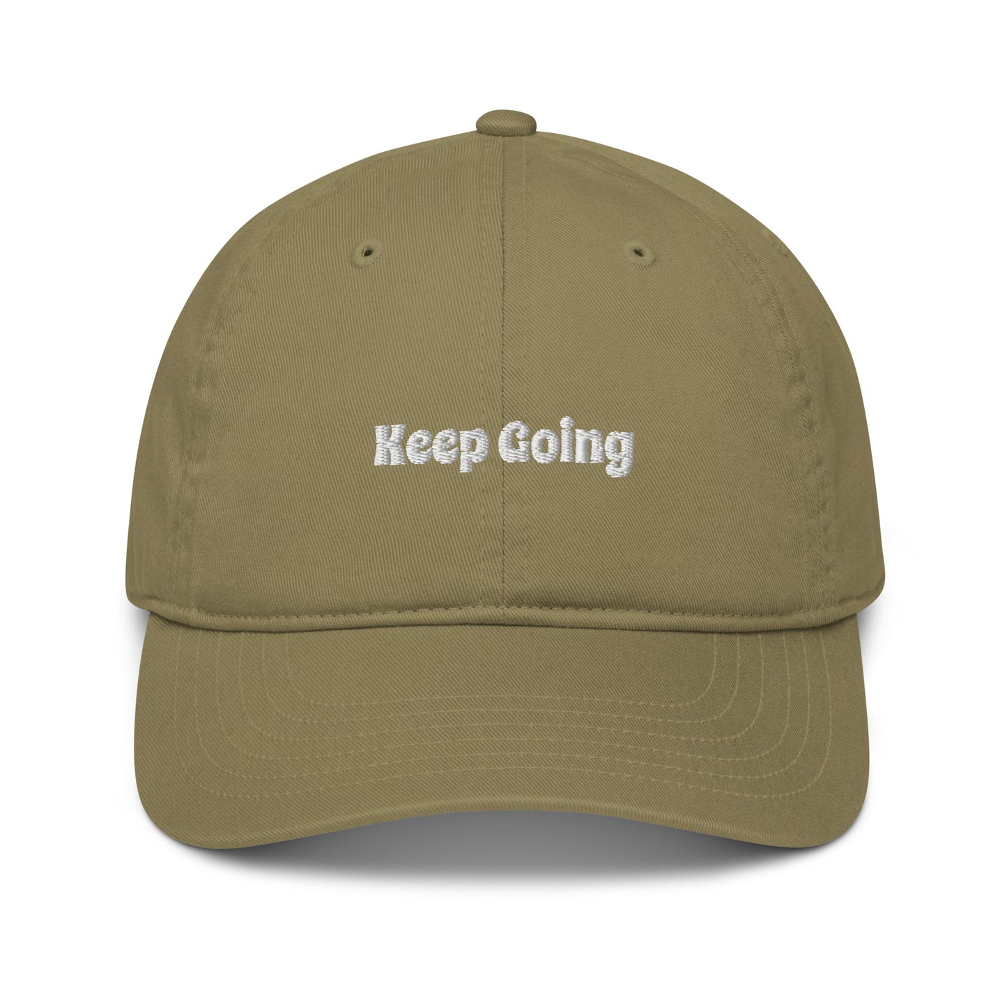 Keep Going Organic Dad Hat