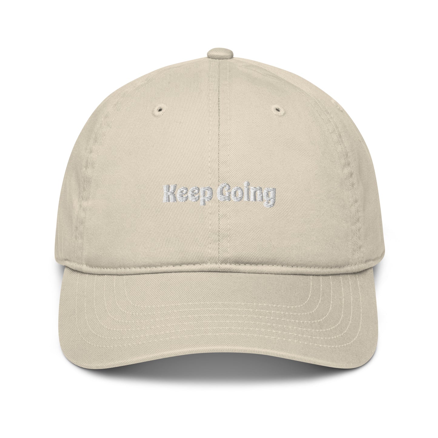 Keep Going Organic Dad Hat